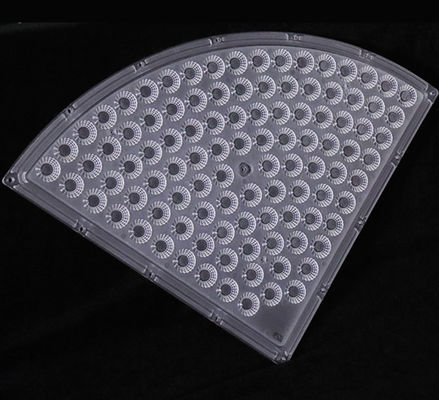 10 องศา แสงน้ําท่วม 3030 Led Lens PC Led Optics สําหรับแสงสนาม