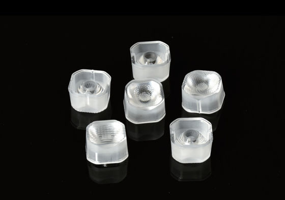 PC LED Lens สําหรับเครื่องล้างผนัง ไฟด้วย 3030 3535 ชิป LED และ Phi ขนาด 16 * 16mm