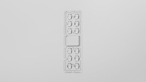 เลนส์ไฟถนน LED กันน้ำระดับ IP66 ประสิทธิภาพ 92% และการกระจายแสงแบบไม่สมมาตรสำหรับงานภายนอกอาคาร